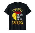 Funny Softball Sister Im Just Here T-Shirt - Streetwear Style for Adults - T-Shirt, Sweatshirt, Hoodie