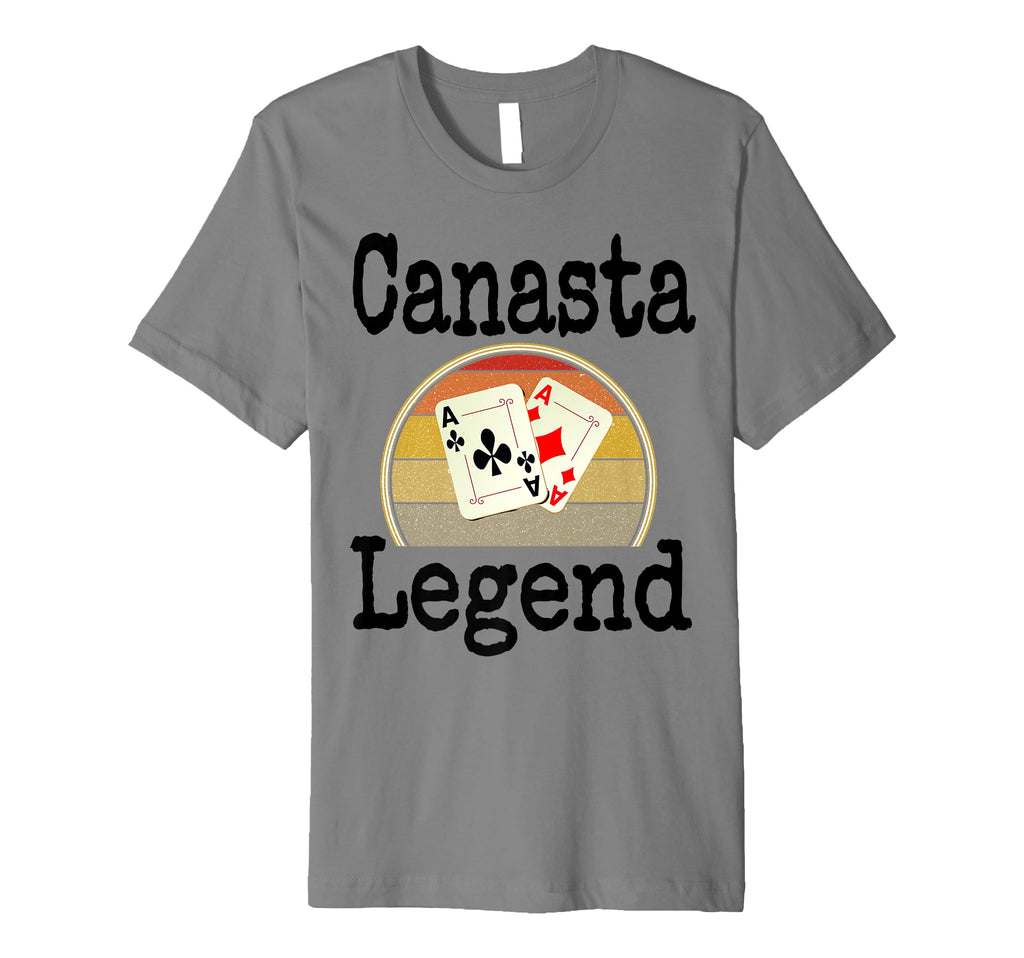 Funny Canasta Legend Card Game Winner T-Shirt - Custom Art Print Men Women - T-Shirt, Sweatshirt, Hoodie