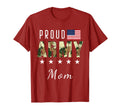 Proud Military Camouflage Proud Army T-Shirt - Minimalist Print for Adults - T-Shirt, Sweatshirt, Hoodie