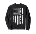 Us Flag Best Dad Ever Fathers Sweatshirt - Fun Novelty Design Men Women - T-Shirt, Sweatshirt, Hoodie
