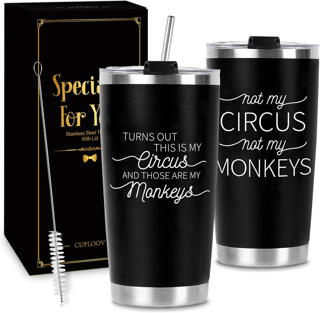 Crap Turns Out This Is My Circus Tumbler, Funny - Adult & Kids T-Shirts, Sweatshirts & Hoodies apparel design preview 1