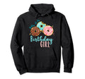 Dad Birthday Donut Birthday Party Theme Hoodie - Streetwear Style Unisex - T-Shirt, Sweatshirt, Hoodie