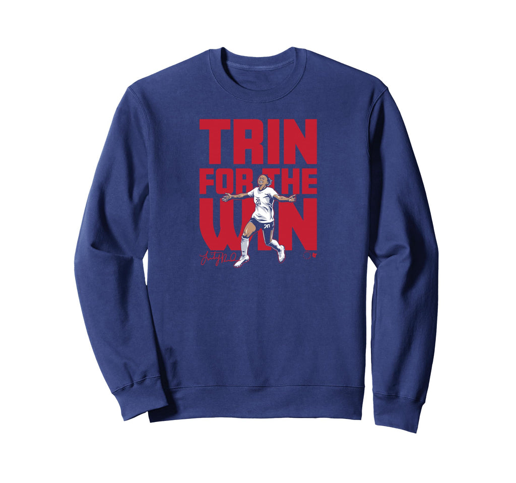 Trinity Rodman Trin Win Usa Womens Sweatshirt - Trendy Graphic Men Women - T-Shirt, Sweatshirt, Hoodie