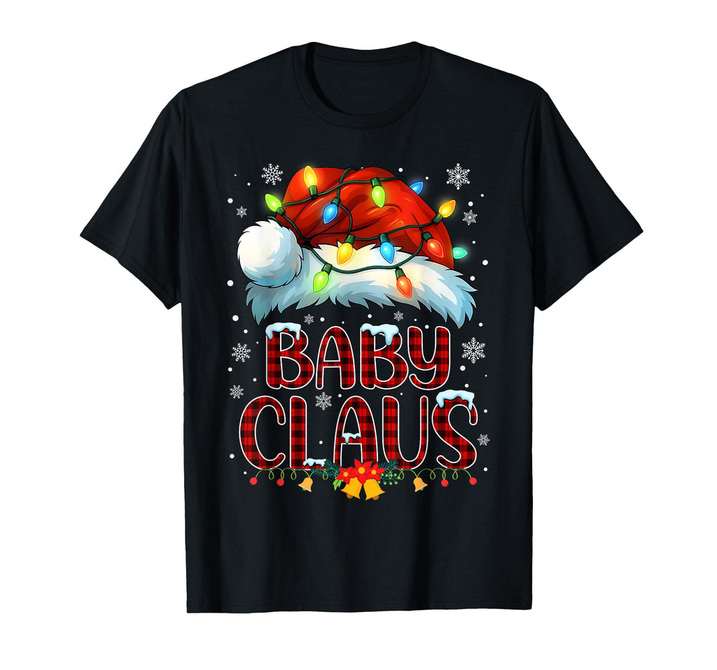 Hat Lights Pajama Claus Family Matching T-Shirt - Custom Art Print Unisex - T-Shirt, Sweatshirt, Hoodie