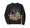 Bigfoot Dad Camper Squad Best Papa Sweatshirt - Custom Art Print Unisex - T-Shirt, Sweatshirt, Hoodie