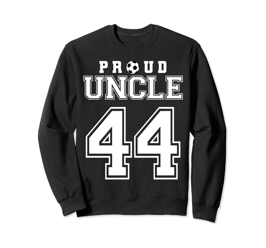 Number 44 Custom Proud Soccer Futbol Sweatshirt - Novelty Apparel Unisex - T-Shirt, Sweatshirt, Hoodie