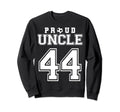 Number 44 Custom Proud Soccer Futbol Sweatshirt - Novelty Apparel Unisex - T-Shirt, Sweatshirt, Hoodie