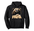 Mens Papa Bear Daddy Bear Grizzly Dad To Be Hoodie - Trendy Graphic Unisex - T-Shirt, Sweatshirt, Hoodie