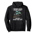 Funny Truck Driver Joke Trucker Dad Hoodie - Casual Everyday Wear Unisex - T-Shirt, Sweatshirt, Hoodie