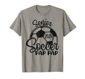 Senior Soccer Pap Pap 2024 Class 2024 T-Shirt - Trendy Graphic Unisex - T-Shirt, Sweatshirt, Hoodie