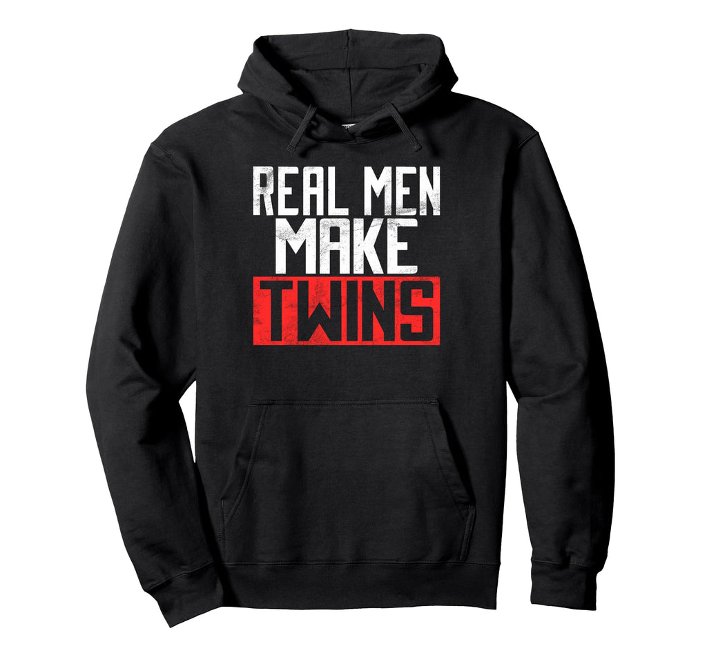 Real Make Twins Dad Hoodie - Casual Everyday Wear for Adults - T-Shirt, Sweatshirt, Hoodie