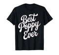 Poppy Grandpa Grandfather From Grandkids T-Shirt - Minimalist Print Unisex - T-Shirt, Sweatshirt, Hoodie