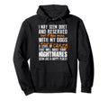 Funny Crazy Dog Owner Doggo Funny Dogs Hoodie - Streetwear Style Men Women - T-Shirt, Sweatshirt, Hoodie