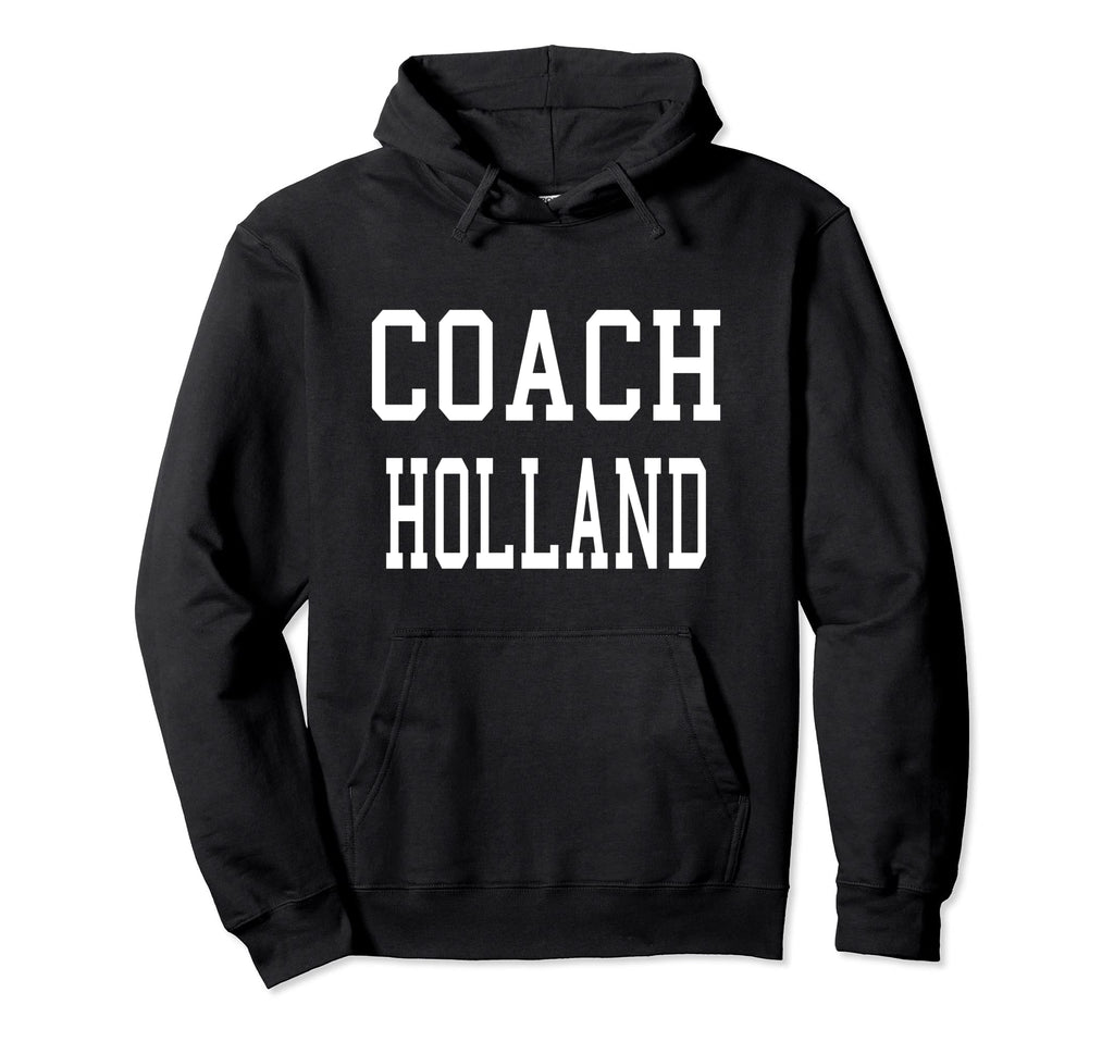 Coach Holland Custom Football Soccer Hoodie - Minimalist Print for Adults - T-Shirt, Sweatshirt, Hoodie