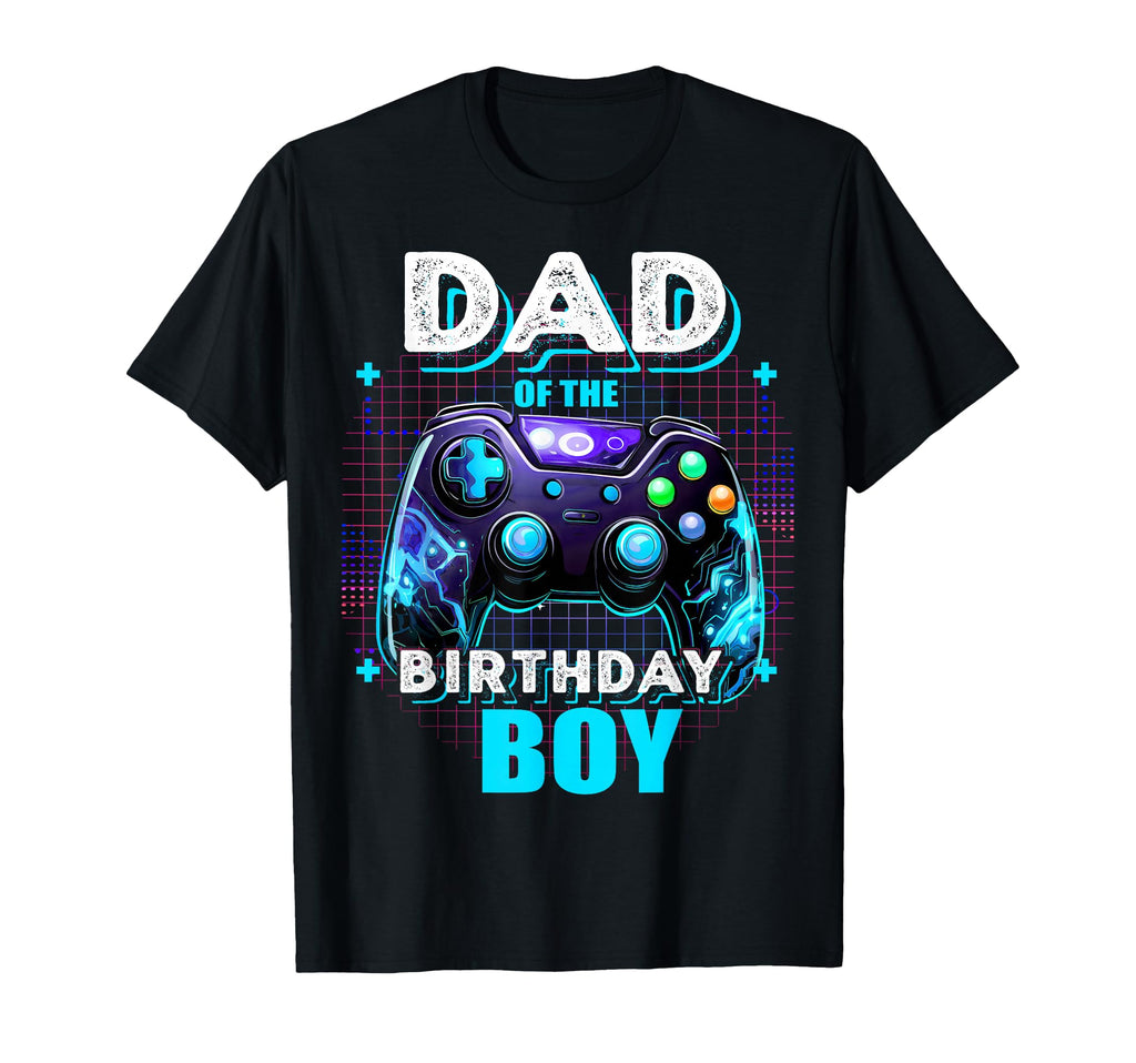 Dad Birthday Matching Video Game T-Shirt - Unique Graphic for Adults - T-Shirt, Sweatshirt, Hoodie