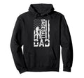 Baseball Us Flag Baseball Dad Player Coach Hoodie - Streetwear Style Unisex - T-Shirt, Sweatshirt, Hoodie