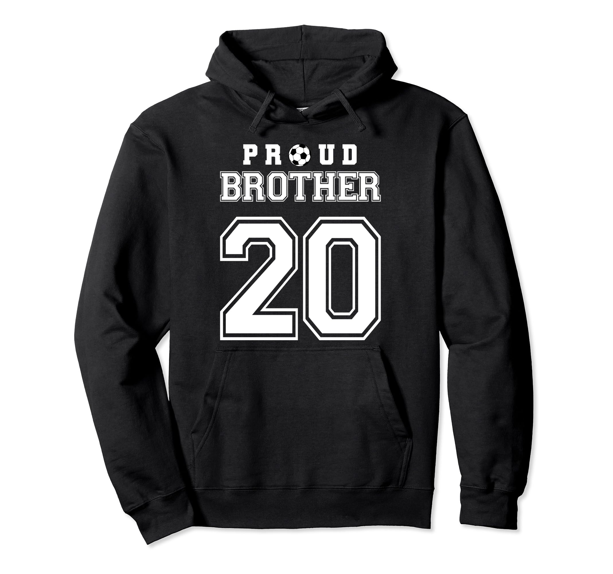 Number 20 Custom Proud Soccer Futbol Hoodie - Aesthetic Graphic for Adults - T-Shirt, Sweatshirt, Hoodie