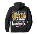 Proud Bonus Dad Class 2026 Graduate Senior Hoodie - Trendy Graphic Unisex - T-Shirt, Sweatshirt, Hoodie