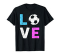 Love Soccer I Love Soccer Sport Player T-Shirt - Trendy Graphic Men Women - T-Shirt, Sweatshirt, Hoodie