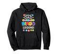 Husband Dad Grandpa Bingo Legend Funny Hoodie - Minimalist Print Men Women - T-Shirt, Sweatshirt, Hoodie