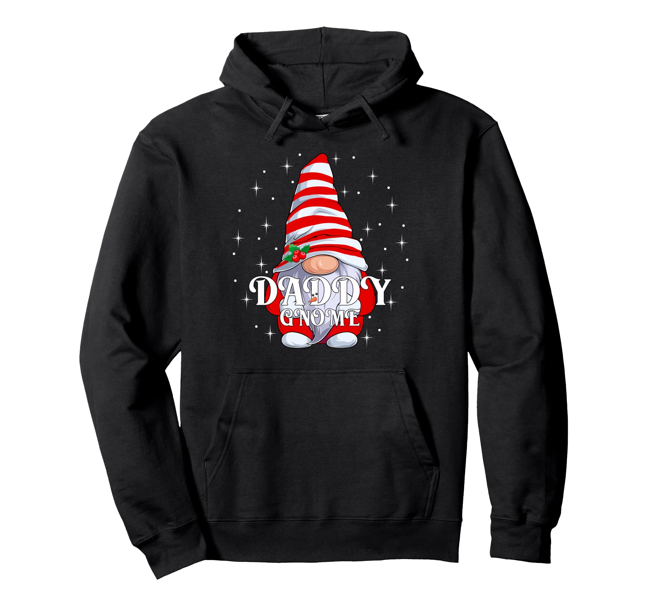 Family Matching Dad Daddy Gnome Hoodie - Graphic Print Men Women - T-Shirt, Sweatshirt, Hoodie