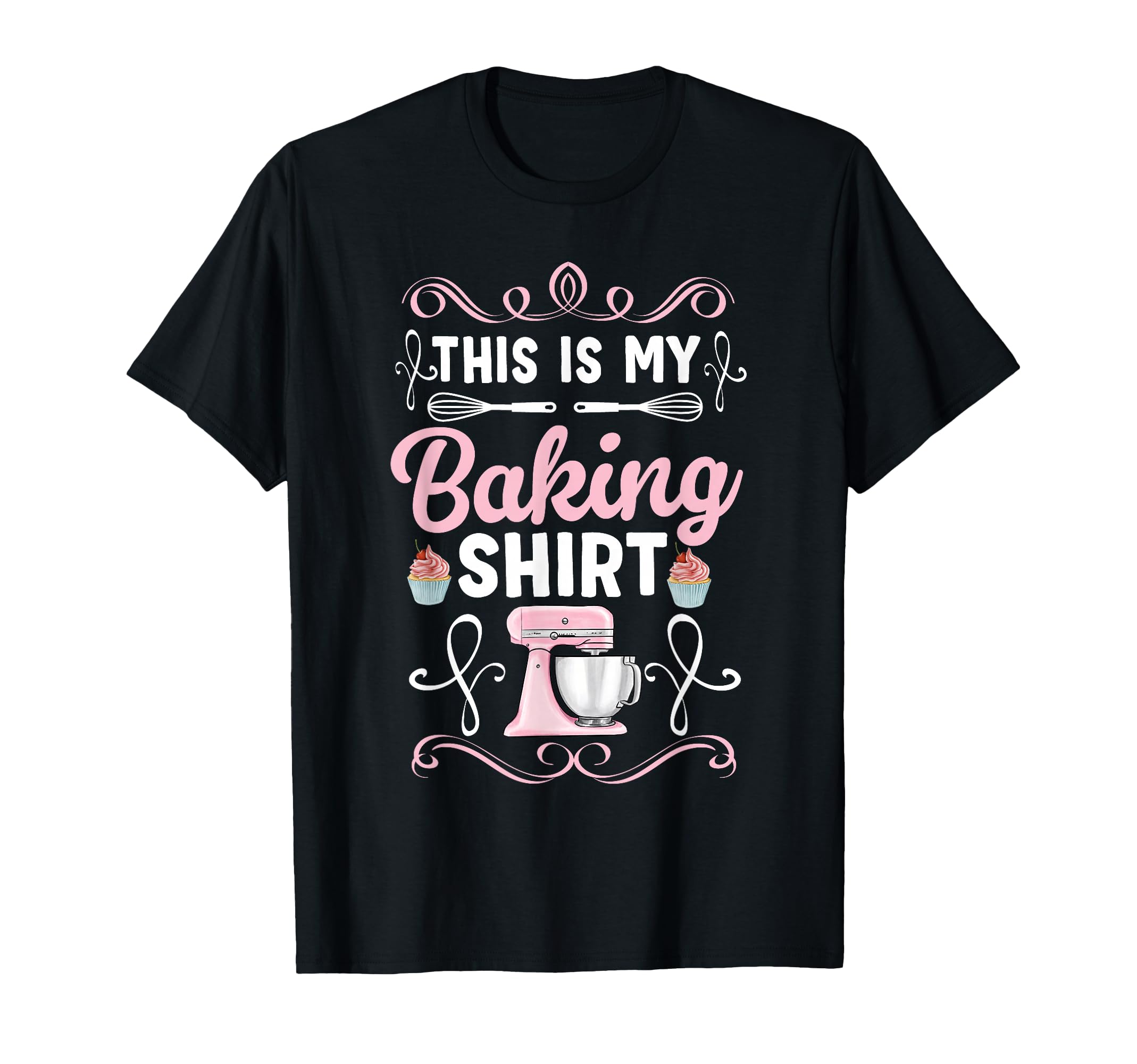 Funny Cupcake Cookie Baking Crew Love Bakers T-Shirt - Graphic Print Unisex - T-Shirt, Sweatshirt, Hoodie