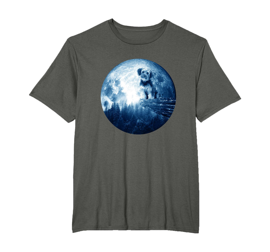 Yorkie Poo Yorkipoo Dog Moon Dog Mom T-Shirt - Streetwear Style Men Women - T-Shirt, Sweatshirt, Hoodie
