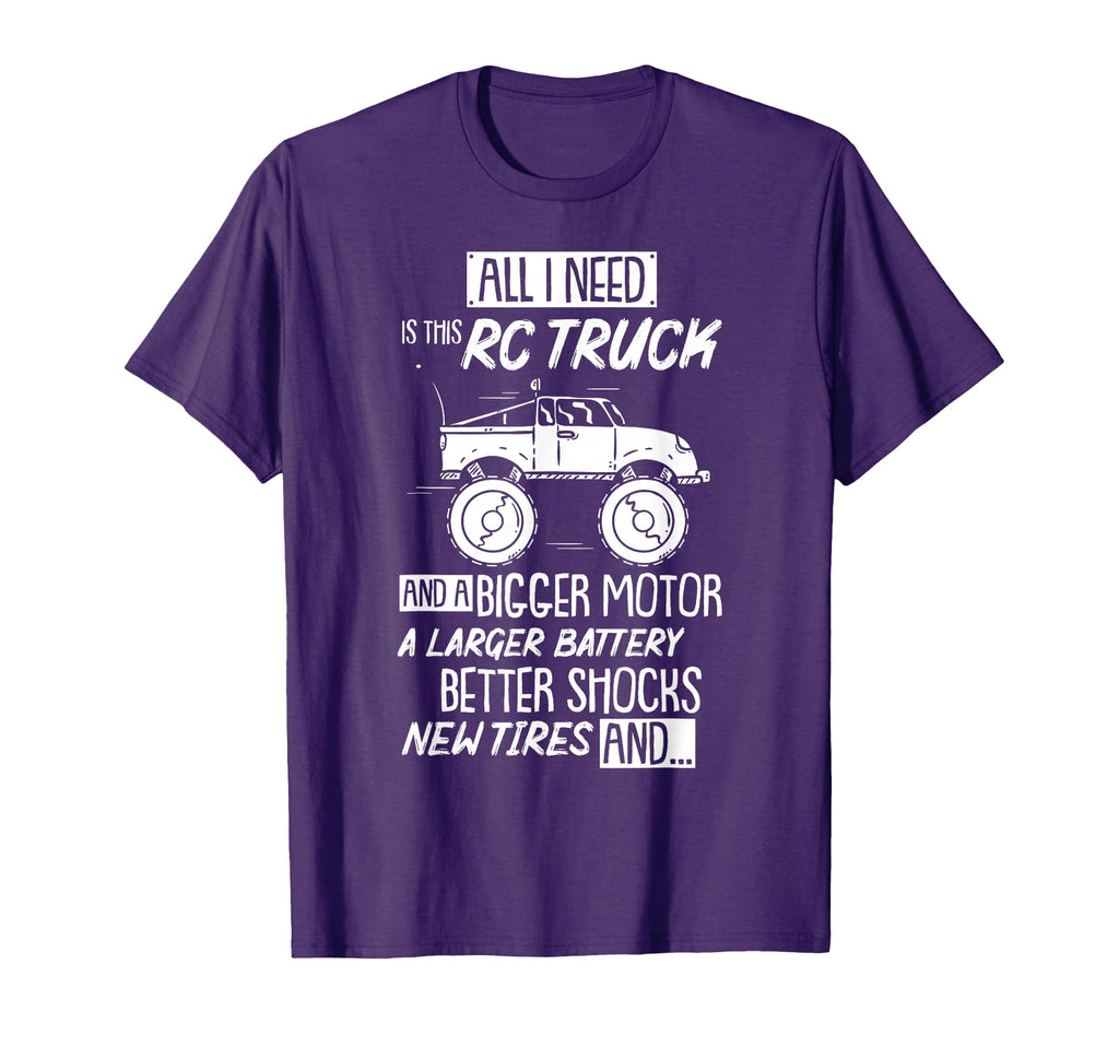 Funny Rc Racing Rc Truck Radio T-Shirt - Unique Graphic Men Women - T-Shirt, Sweatshirt, Hoodie