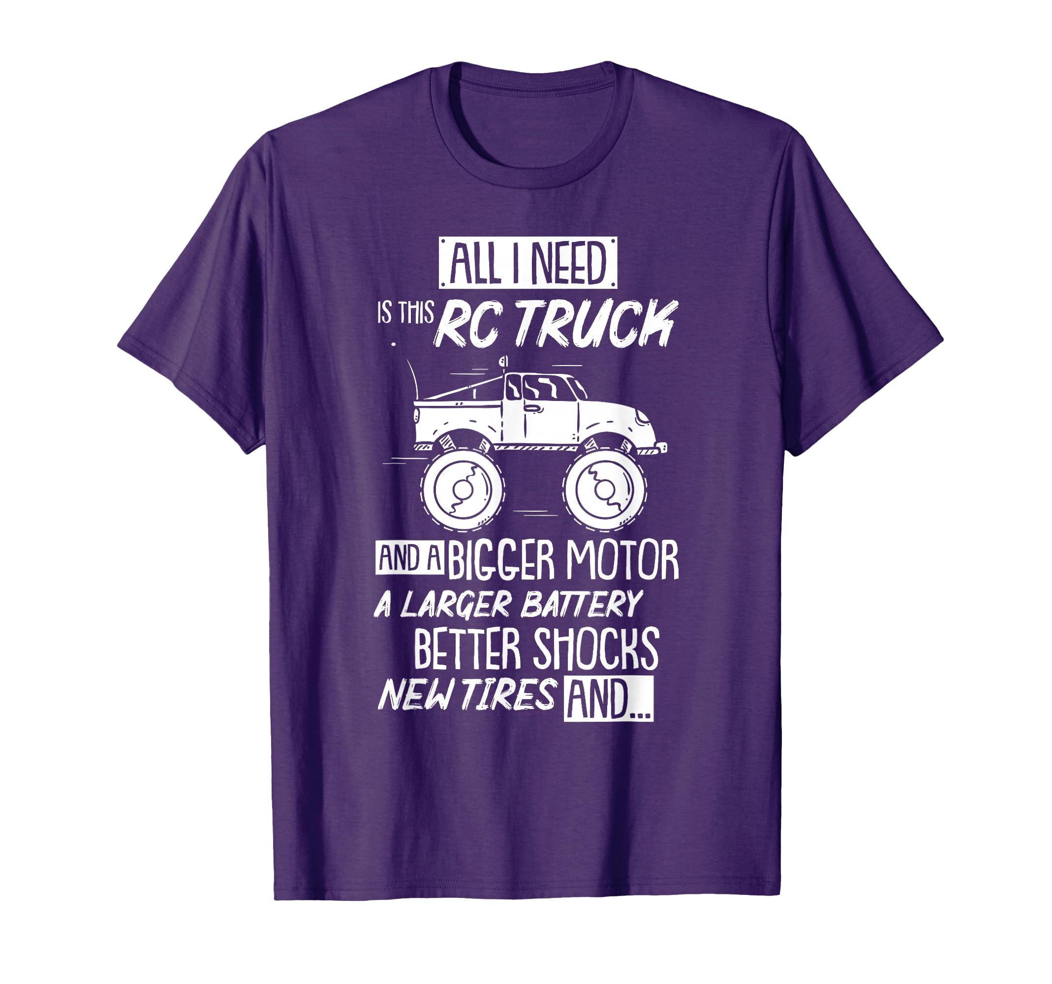 Funny Rc Racing Rc Truck Radio T-Shirt - Unique Graphic Men Women - T-Shirt, Sweatshirt, Hoodie