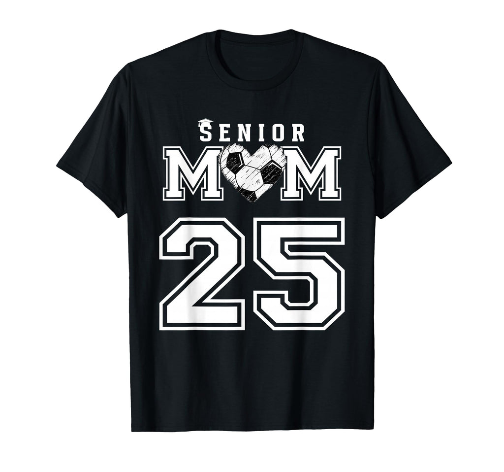 Proud Senior Soccer Mom Custom Jersey T-Shirt - Novelty Apparel for Adults - T-Shirt, Sweatshirt, Hoodie