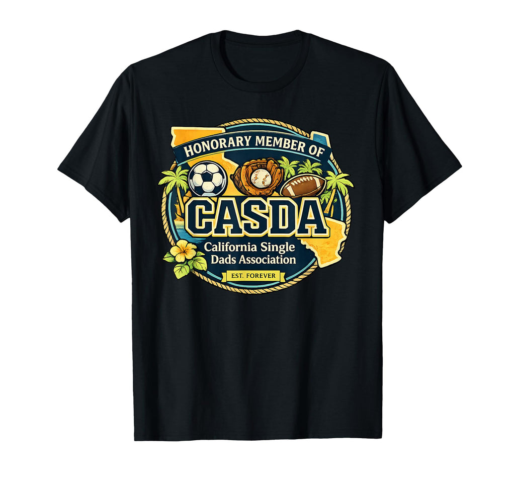 Honorary Member Casda California T-Shirt - Unique Graphic for Adults - T-Shirt, Sweatshirt, Hoodie
