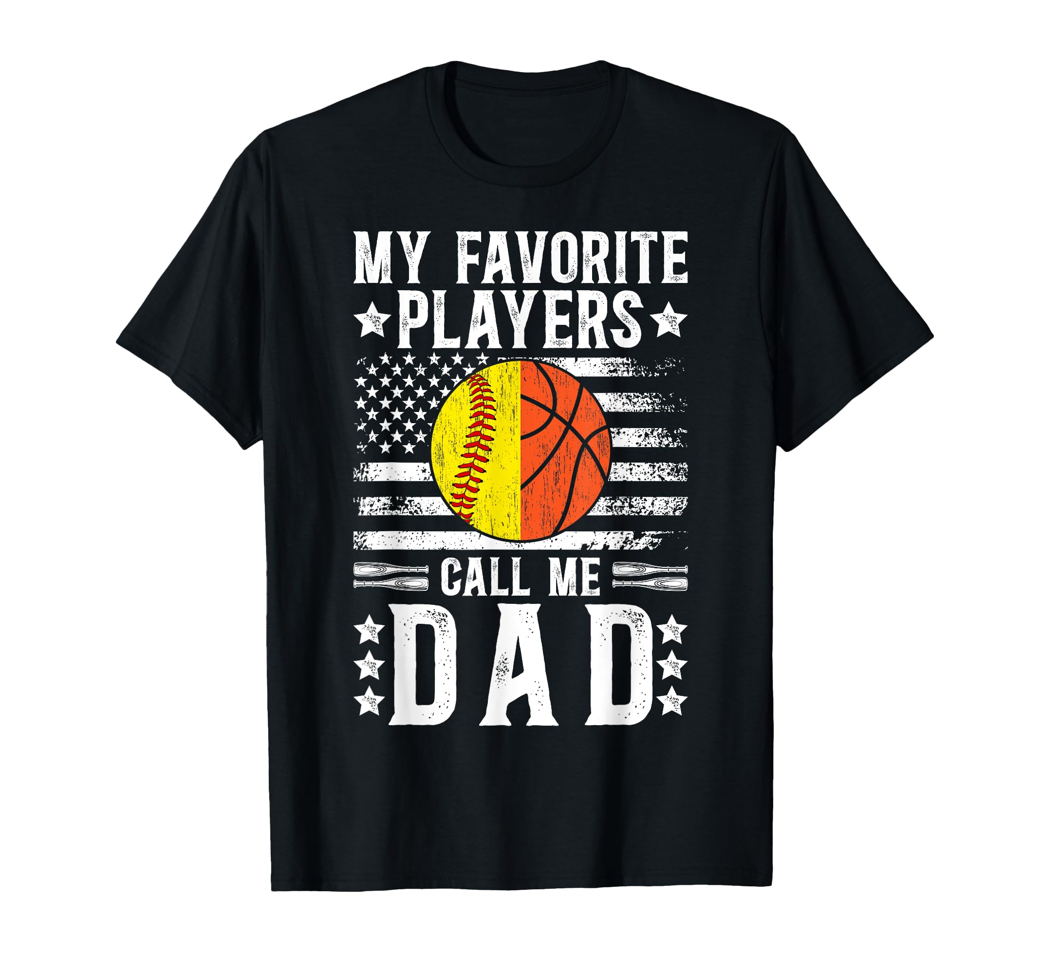 My Favorite Players Call Me Dad T-Shirt - Fun Novelty Design Unisex - T-Shirt, Sweatshirt, Hoodie