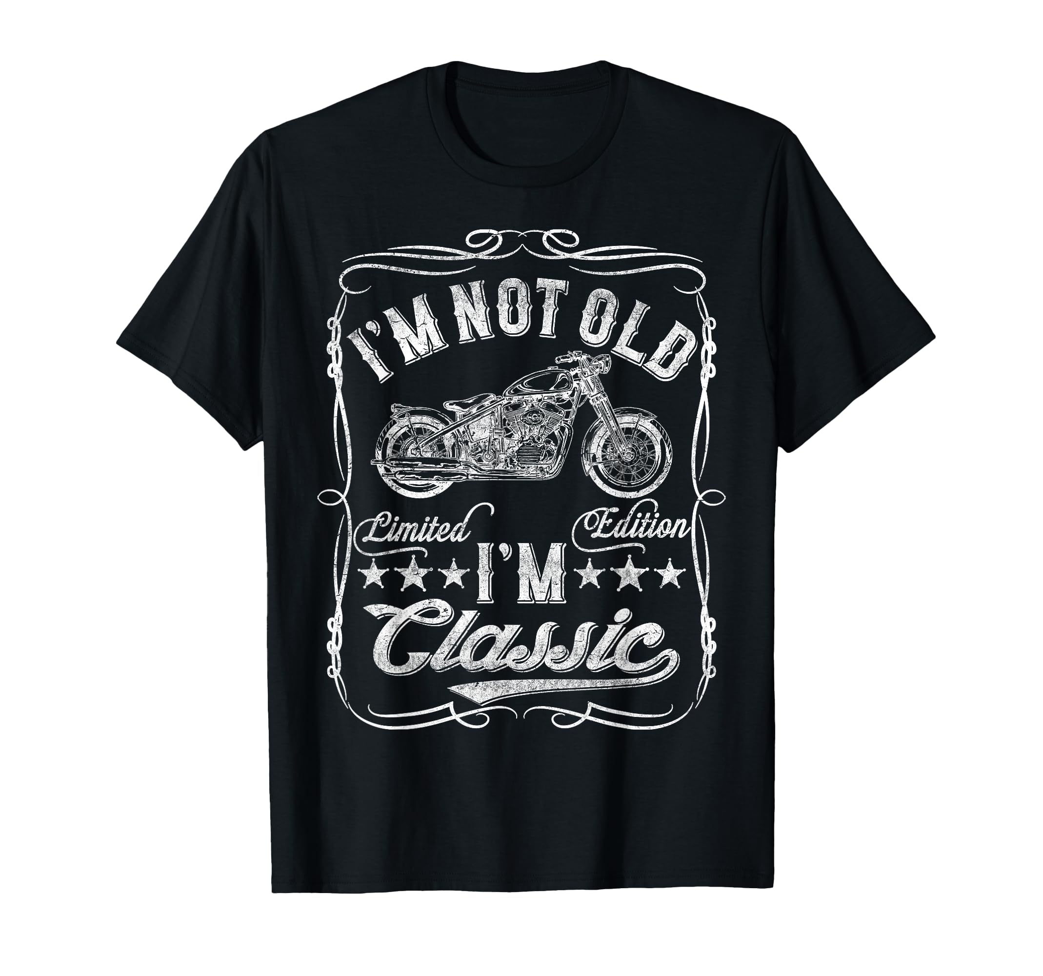 Im Not Old Im Funny Motorcycle Mens T-Shirt - Aesthetic Graphic Unisex - T-Shirt, Sweatshirt, Hoodie