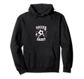 Soccer Daddy Game Match Football Player Hoodie - Graphic Print for Adults - T-Shirt, Sweatshirt, Hoodie