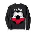 Poland Soccer Game Player Football Sweatshirt - Novelty Apparel for Adults - T-Shirt, Sweatshirt, Hoodie