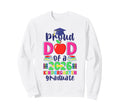 Proud Dad 2026 Kindergarten Sweatshirt - Minimalist Print Men Women - T-Shirt, Sweatshirt, Hoodie