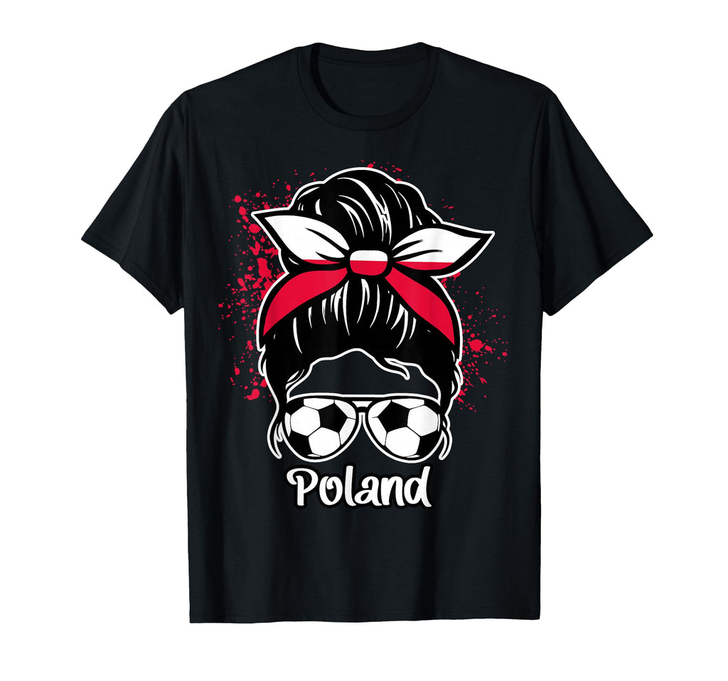 Poland Football Game Player Soccer Fan T-Shirt - Graphic Print Men Women - T-Shirt, Sweatshirt, Hoodie