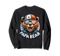 Papa Bear Gifts Funny Birthday Fun Sweatshirt - Trendy Graphic Men Women - T-Shirt, Sweatshirt, Hoodie