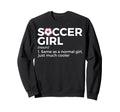 Soccer Definition Sweatshirt - Minimalist Print Men Women - T-Shirt, Sweatshirt, Hoodie