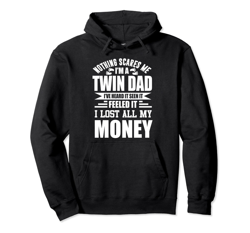 Twin Dad Hoodie - Casual Everyday Wear for Adults - T-Shirt, Sweatshirt, Hoodie