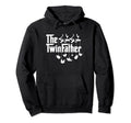 Twin Father Dad Daddy Twins Twin Dad Hoodie - Aesthetic Graphic Unisex - T-Shirt, Sweatshirt, Hoodie