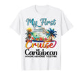 My First Cruise Caribbean 2026 First T-Shirt - Custom Art Print Men Women - T-Shirt, Sweatshirt, Hoodie