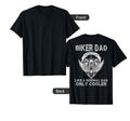 Mens Biker Dad Distressed Motorcycle T-Shirt - Novelty Apparel Unisex - T-Shirt, Sweatshirt, Hoodie