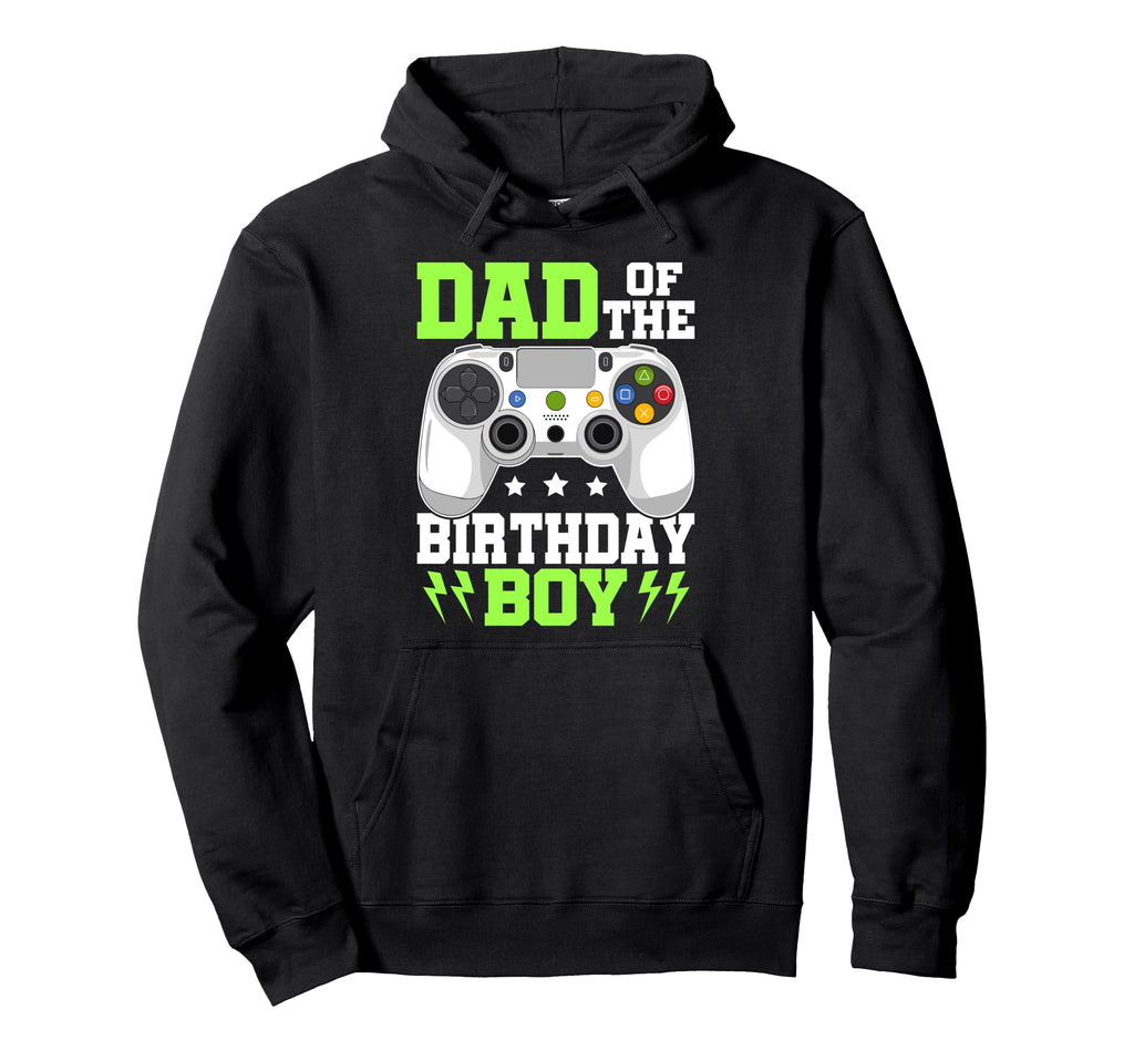 Dad Birthday Gamer Dad Gift Hoodie - Minimalist Print Unisex - T-Shirt, Sweatshirt, Hoodie