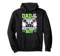 Dad Birthday Gamer Dad Gift Hoodie - Minimalist Print Unisex - T-Shirt, Sweatshirt, Hoodie