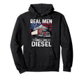 Real Smell Like Diesel Best Truck Driver Hoodie - Unique Graphic Unisex - T-Shirt, Sweatshirt, Hoodie