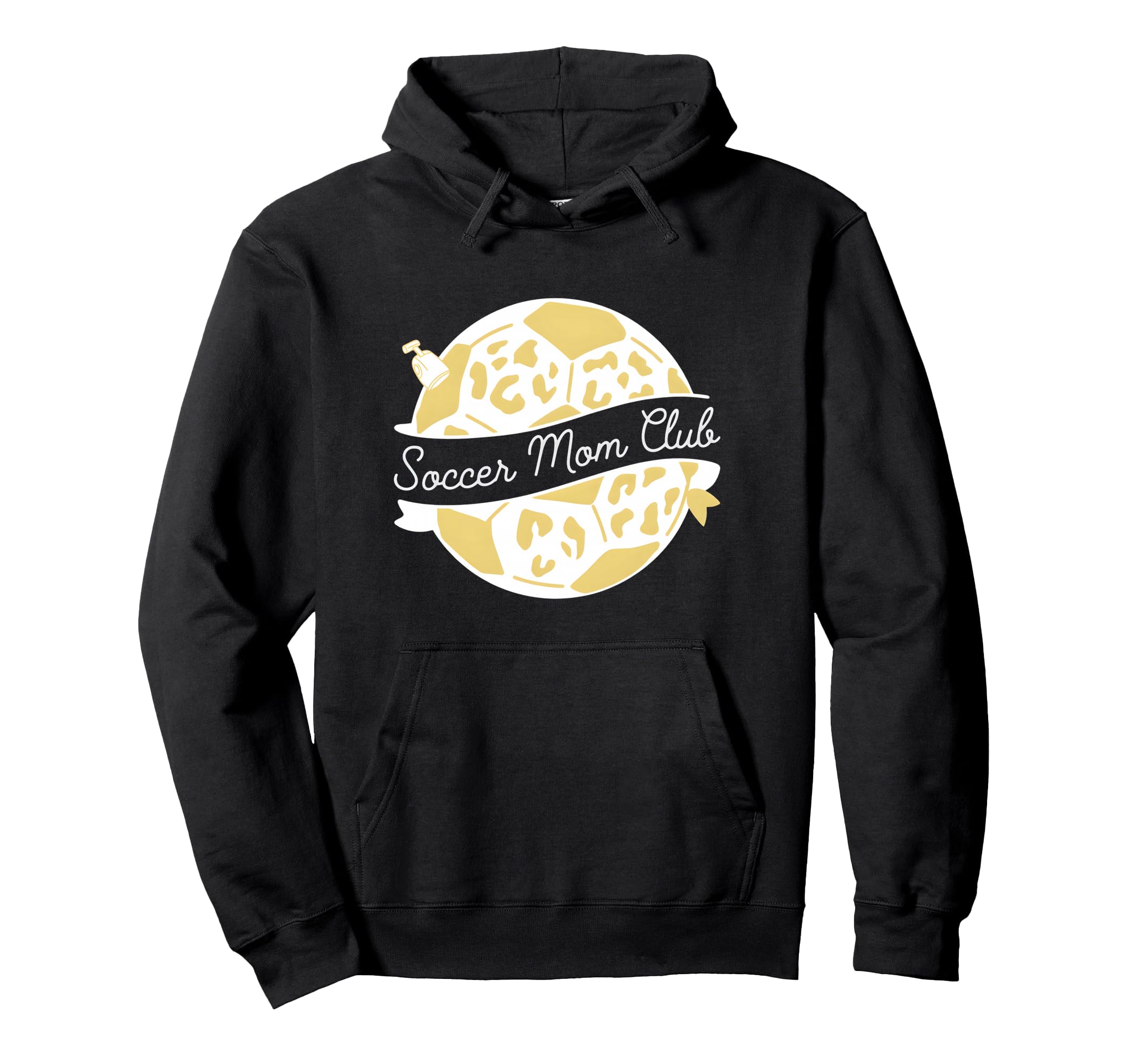 Soccer Mom Club Leopard Soccer Mom Hoodie - Custom Art Print Men Women - T-Shirt, Sweatshirt, Hoodie