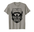 Mens Proud Bearded Basketball Dad T-Shirt - Fun Novelty Design Unisex - T-Shirt, Sweatshirt, Hoodie