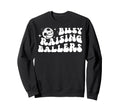 Busy Raising Ballers Volleyball Soccer Sweatshirt - Unique Graphic Unisex - T-Shirt, Sweatshirt, Hoodie