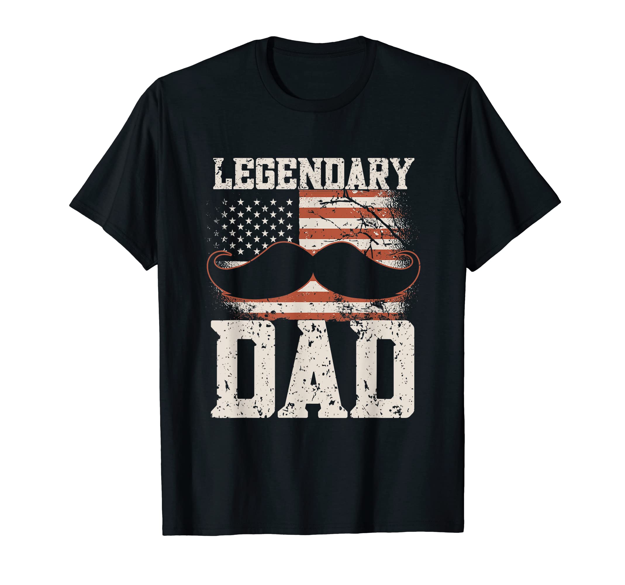 Mens Legendary Dad Funny Dad T-Shirt - Unique Graphic Unisex - T-Shirt, Sweatshirt, Hoodie